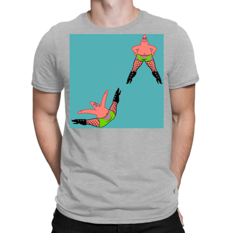 Patrick In Heels Duo Poster Green T-shirt | Artistshot