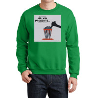 Psych Quotmr Yin Presentsquot Poster Red Crewneck Sweatshirt | Artistshot