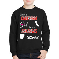 California - Arkansas Youth Sweatshirt | Artistshot