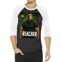 Reacher Said Nothing Poster Travel 3/4 Sleeve Shirt | Artistshot