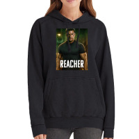 Reacher Said Nothing Poster Travel Vintage Hoodie | Artistshot