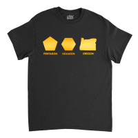 Pentagon Hexagon Oregon Classic T-shirt | Artistshot