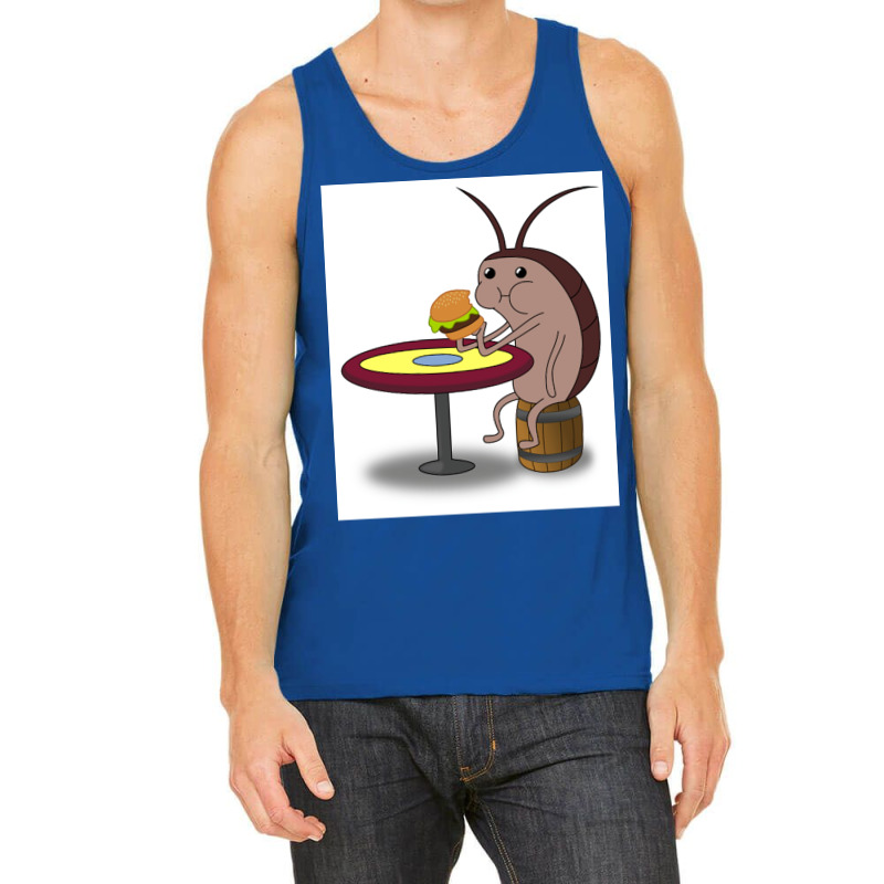 Roach Eating A Krabby Patty Poster Girl Tank Top | Artistshot