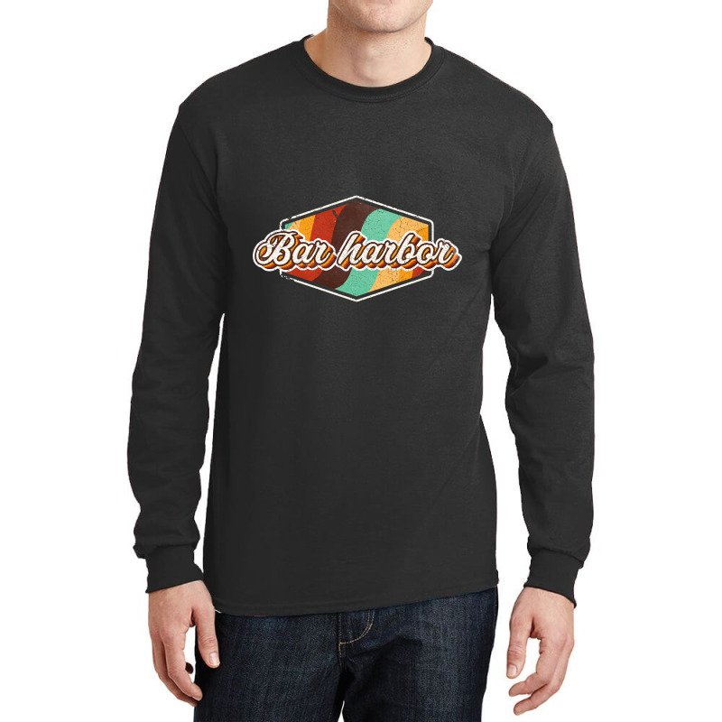 Bar Harbor City Long Sleeve Shirts by kundalinitrampled75 | Artistshot