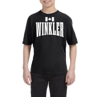 Winkler Manitoba Canada Canadian Flag T Shirt Youth Tee | Artistshot