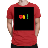 Roy Oi Oi Roy Says Hi Funny Poster Red Music T-shirt | Artistshot