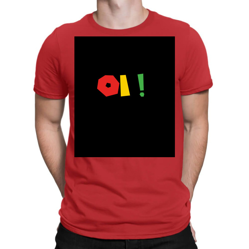 Roy Oi Oi Roy Says Hi Funny Poster Red Music T-shirt | Artistshot