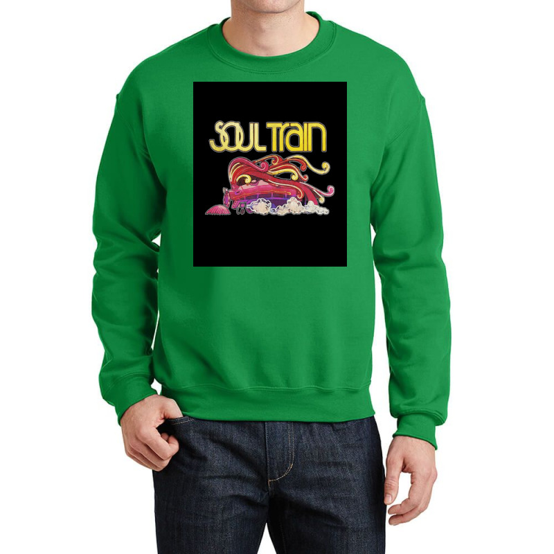 Soul Train Tv Show Poster Nostalgia Crewneck Sweatshirt | Artistshot