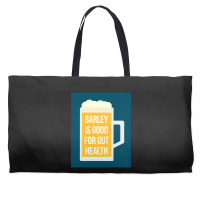 Barley Is Good For Gut Health Weekender Totes | Artistshot