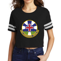 366th Aeromedical Dental Squadron (u.s. Air Force) Scorecard Crop Tee | Artistshot