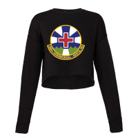 366th Aeromedical Dental Squadron (u.s. Air Force) Cropped Sweater | Artistshot