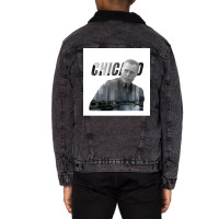 Voight From Chicago Pd Poster Love Unisex Sherpa-lined Denim Jacket | Artistshot