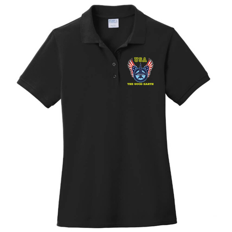 Arkansas-cbgvy Ladies Polo Shirt by ternacanuda | Artistshot