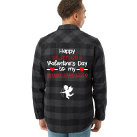 Happy Platonic Valentine's Day To My Work Husband Funny T Shirt Flannel Shirt | Artistshot