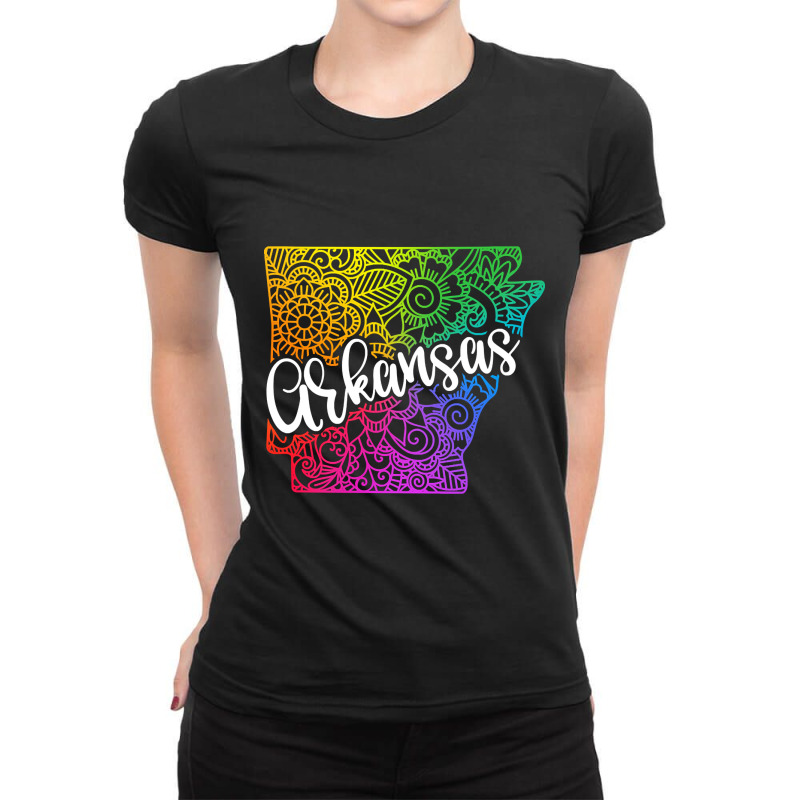 Arkansas-cmxik Ladies Fitted T-Shirt by ternacanuda | Artistshot