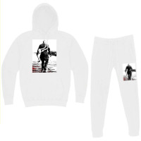 Vikings Poster Girl 70s Hoodie & Jogger Set | Artistshot