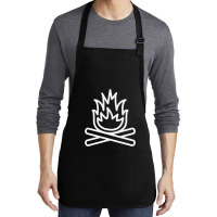 Campfire Medium-length Apron | Artistshot