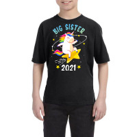 Big Sister 2021 Unicorn Sibling Girls Youth Tee | Artistshot