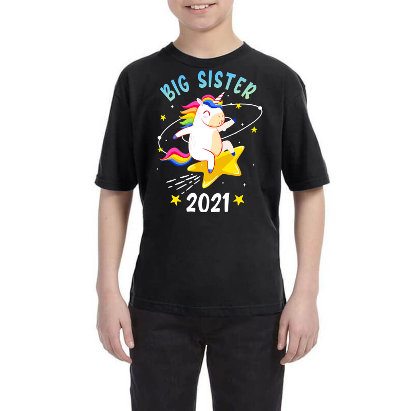 Big Sister 2021 Unicorn Sibling Girls Youth Tee by bunchfencing71 | Artistshot