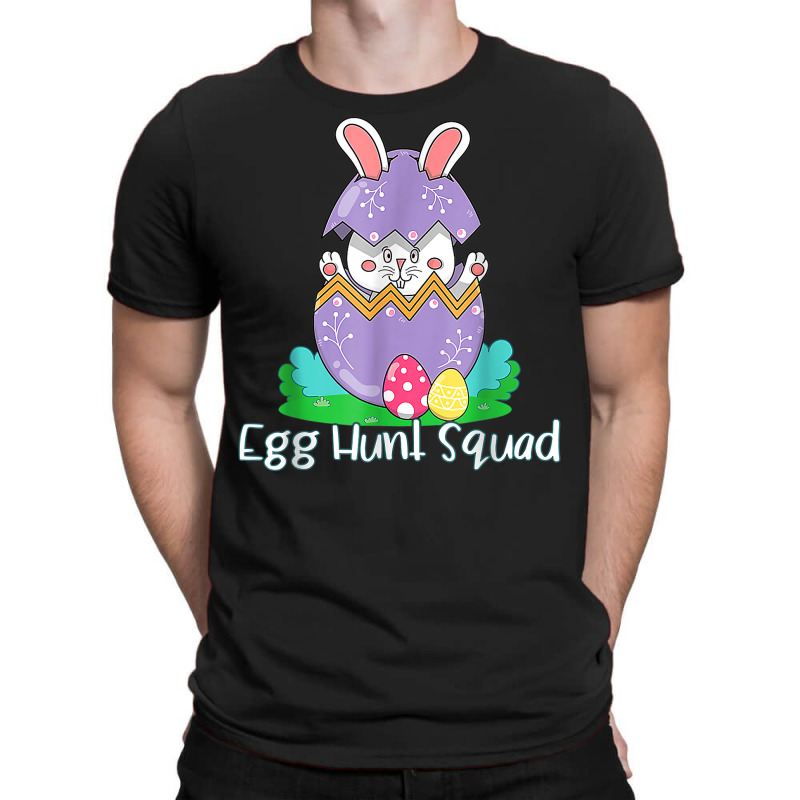Funny Egg Hunting Family Matching Shirt Set Easter Squad T Shirt T-shirt | Artistshot
