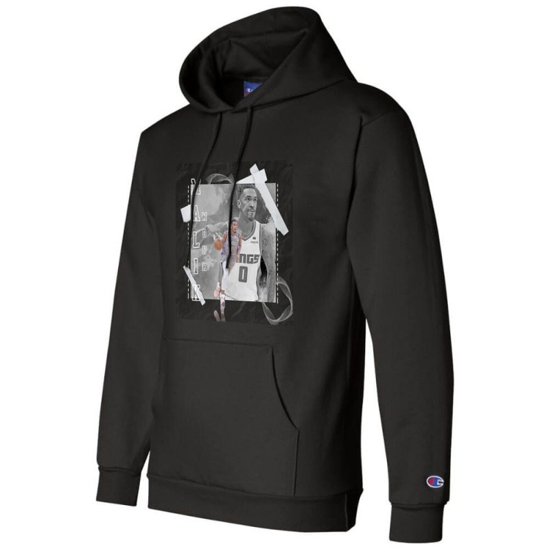 Malik Monk Basketball Paper Poster Kings 3 Champion Hoodie | Artistshot