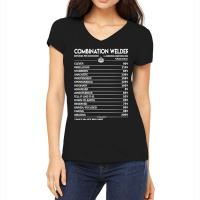 Combination Welder T Shirt - Combination Welder Factors Daily Gift Ite Women's V-neck T-shirt | Artistshot