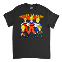 Super Saiyans Classic T-shirt | Artistshot