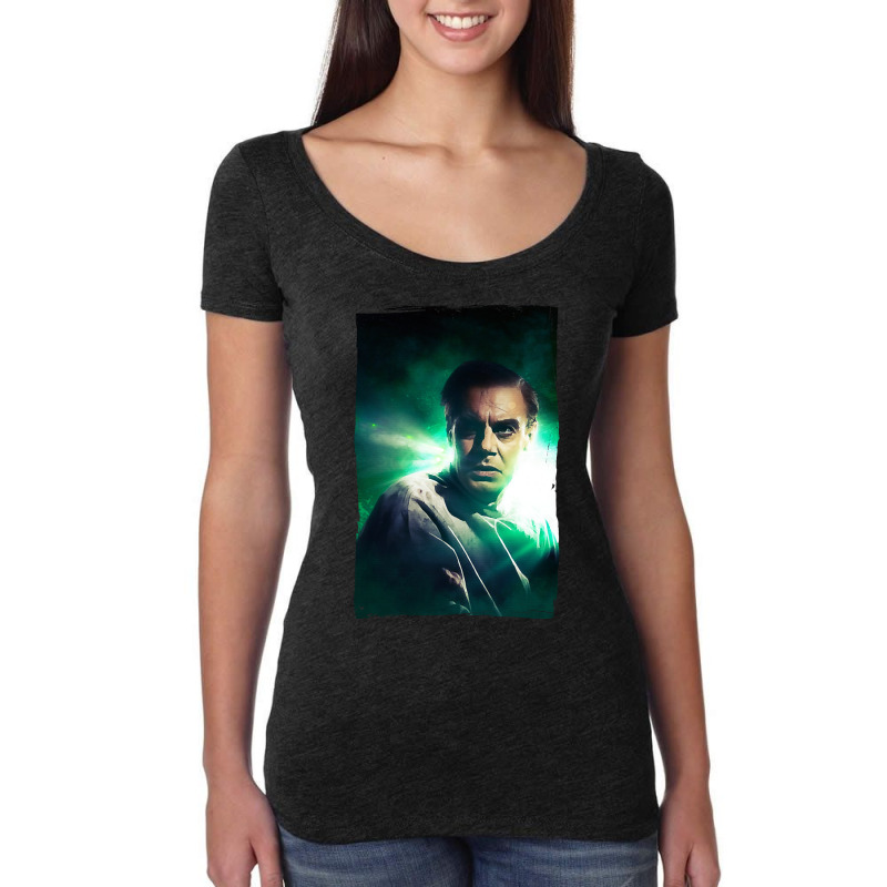 Colin Clive As Victor Frankenstein Women's Triblend Scoop T-shirt by BrianneRemers65 | Artistshot