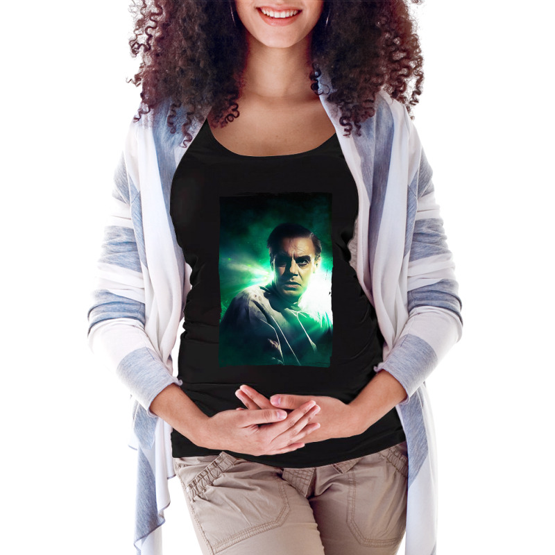 Colin Clive As Victor Frankenstein Maternity Scoop Neck T-shirt by BrianneRemers65 | Artistshot