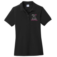 Barrel Racing - Just A Girl Who Loves Barrel Racing Ladies Polo Shirt | Artistshot