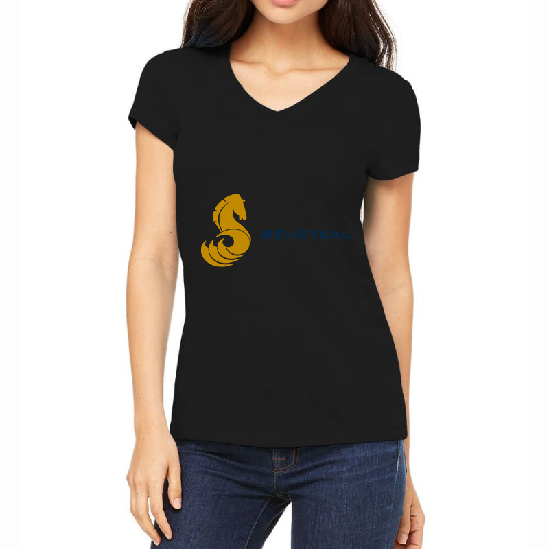 Beneteau Boat Women's V-Neck T-Shirt by davidozoan | Artistshot