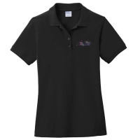 Caught Mermaid In Amethyst Ladies Polo Shirt | Artistshot