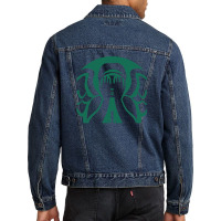 Doctor Who   Don't Blink Men Denim Jacket | Artistshot