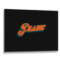 City Of Plains Metal Print Horizontal | Artistshot