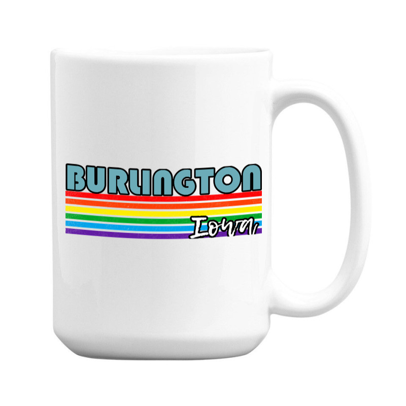 Burlington Iowa Pride Shirt Burlington Lgbt Gift Lgbtq Supporter Tee P 15 Oz Coffee Mug | Artistshot