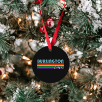 Burlington Iowa Pride Shirt Burlington Lgbt Gift Lgbtq Supporter Tee P Ornament | Artistshot