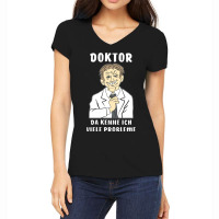 Man Doctor Problems Women's V-neck T-shirt | Artistshot