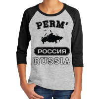 Perm? Russia Property Of Country Youth 3/4 Sleeve | Artistshot