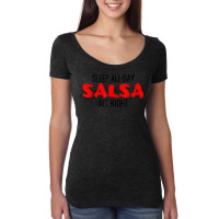 Salsa Dance Bachata Cumbia Merengue Latin Salsa Dancing T Shirt Women's Triblend Scoop T-shirt | Artistshot