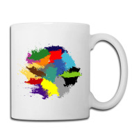 Colorful Brush Mess Coffee Mug | Artistshot