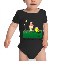 Funny Spectickles Golf Cartoon Humor Baby Bodysuit | Artistshot