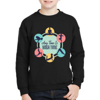 Anytime Is Yoga Time - Great Gift For Yoga Lovers Youth Sweatshirt | Artistshot