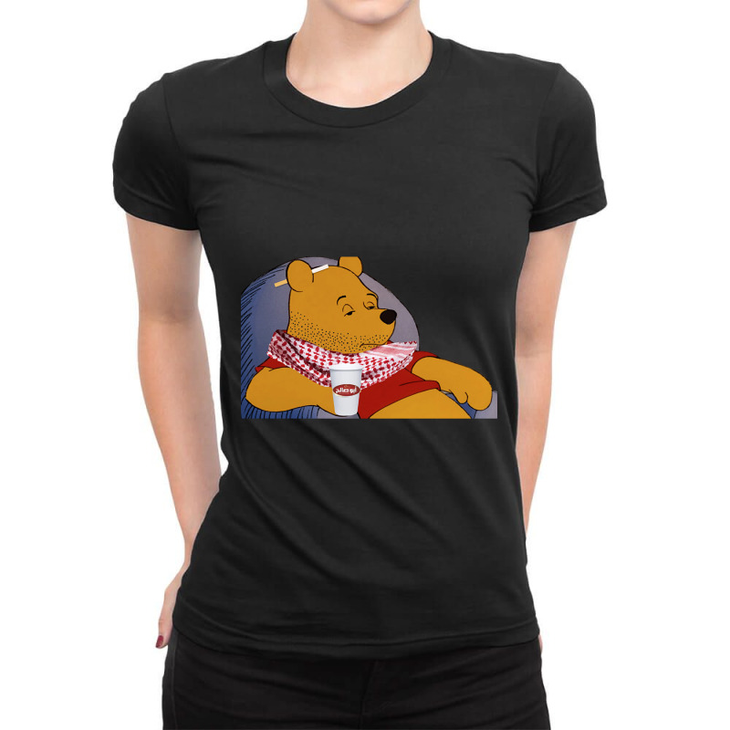 Arab Bear Ladies Fitted T-Shirt by cadetsdebating85 | Artistshot