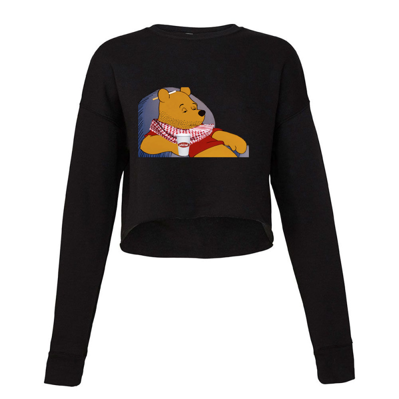 Arab Bear Cropped Sweater by cadetsdebating85 | Artistshot