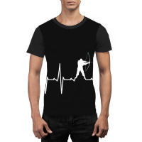 Archery Shirt Heartbeat Bow Hunting Graphic T-shirt | Artistshot