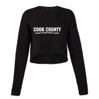 Cook County Strong Community Strength & Support State Gift Cropped Sweater | Artistshot