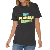 Plumber Dad-5zofn Vintage T-shirt | Artistshot