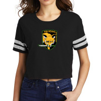 Metal Gear Solid Fox Merchandise 6 Scorecard Crop Tee | Artistshot