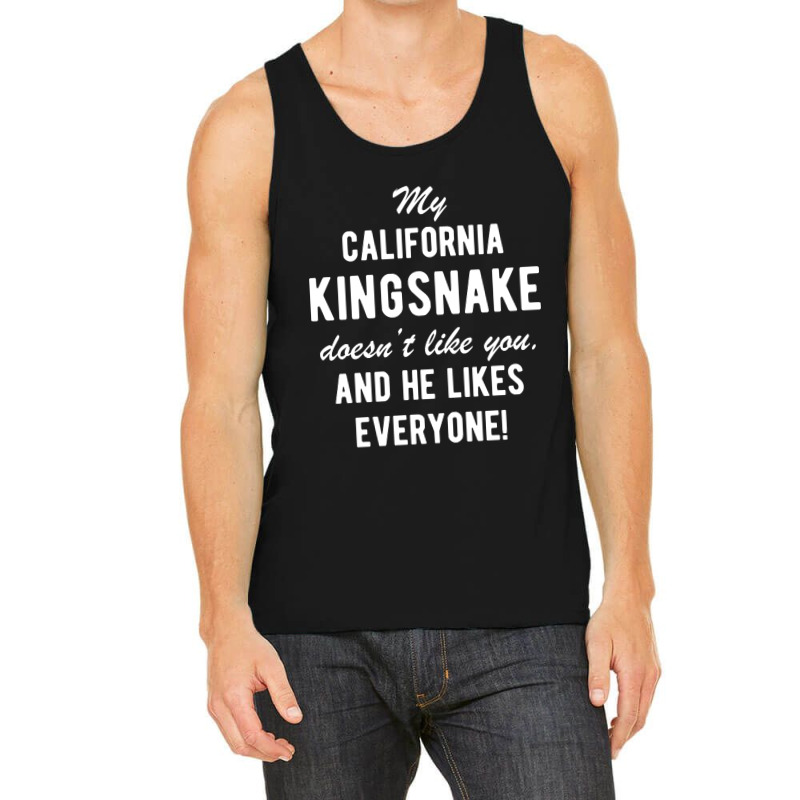 California Kingsnake Funny Quote Pet Owner Tank Top | Artistshot