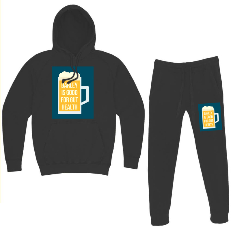 Barley Is Good For Gut Health Hoodie & Jogger Set | Artistshot